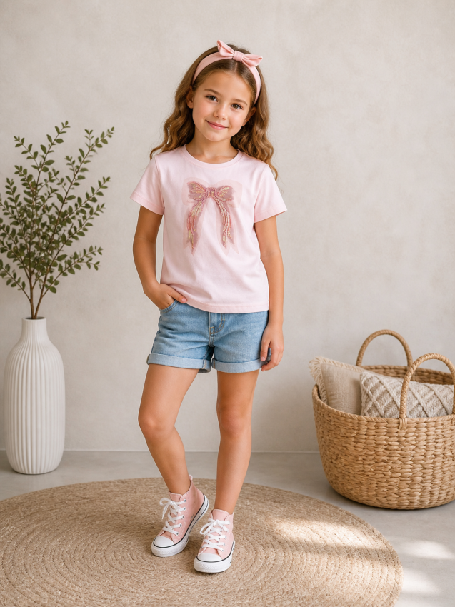 T-shirt dziewczęcy r. 128-170/ model 0352/kolory